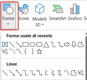 Menu Forme